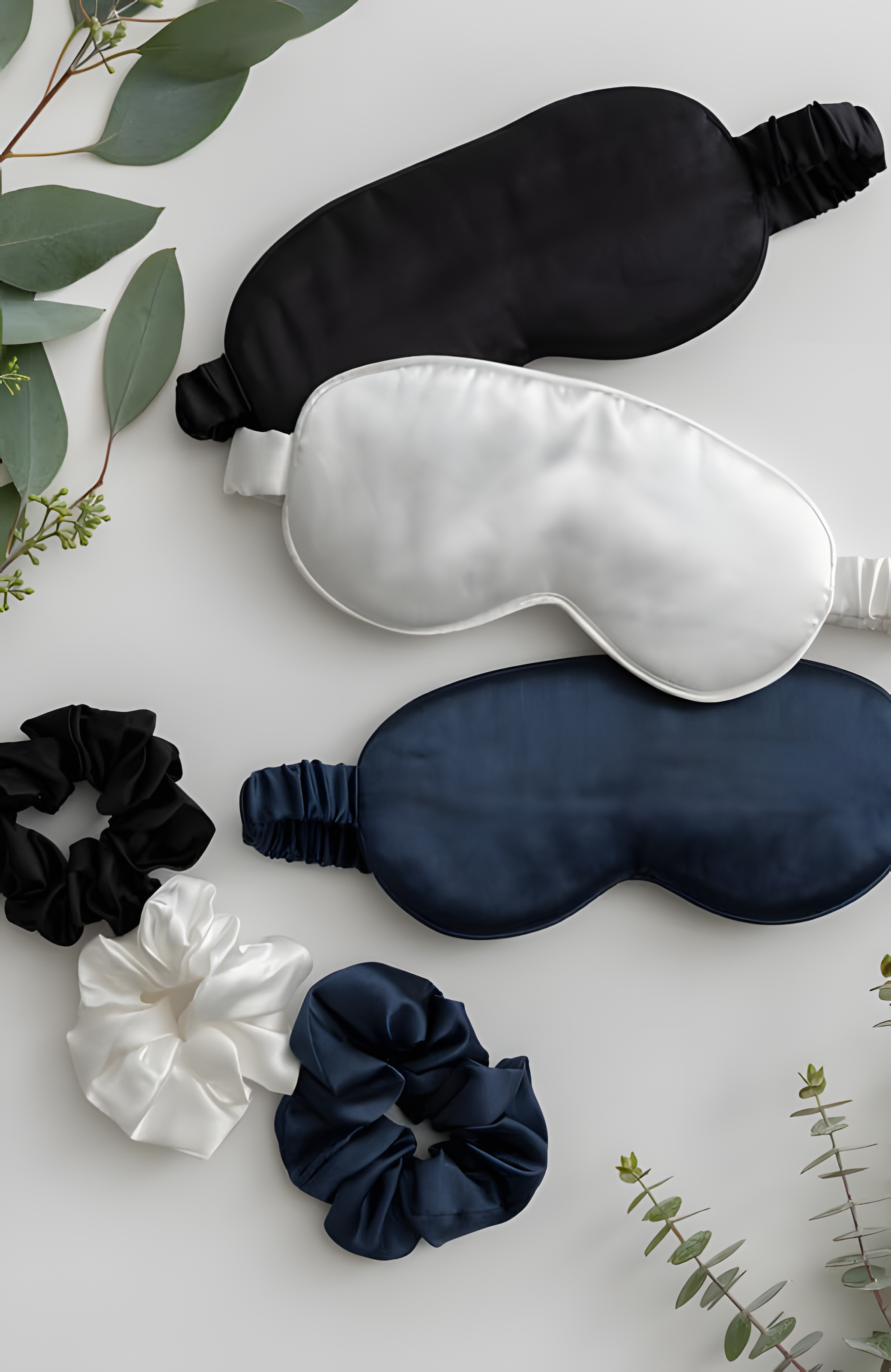 100% Mulberry Silk 19mm Sleep Mask – Luxury Light-Blocking Eye Cover