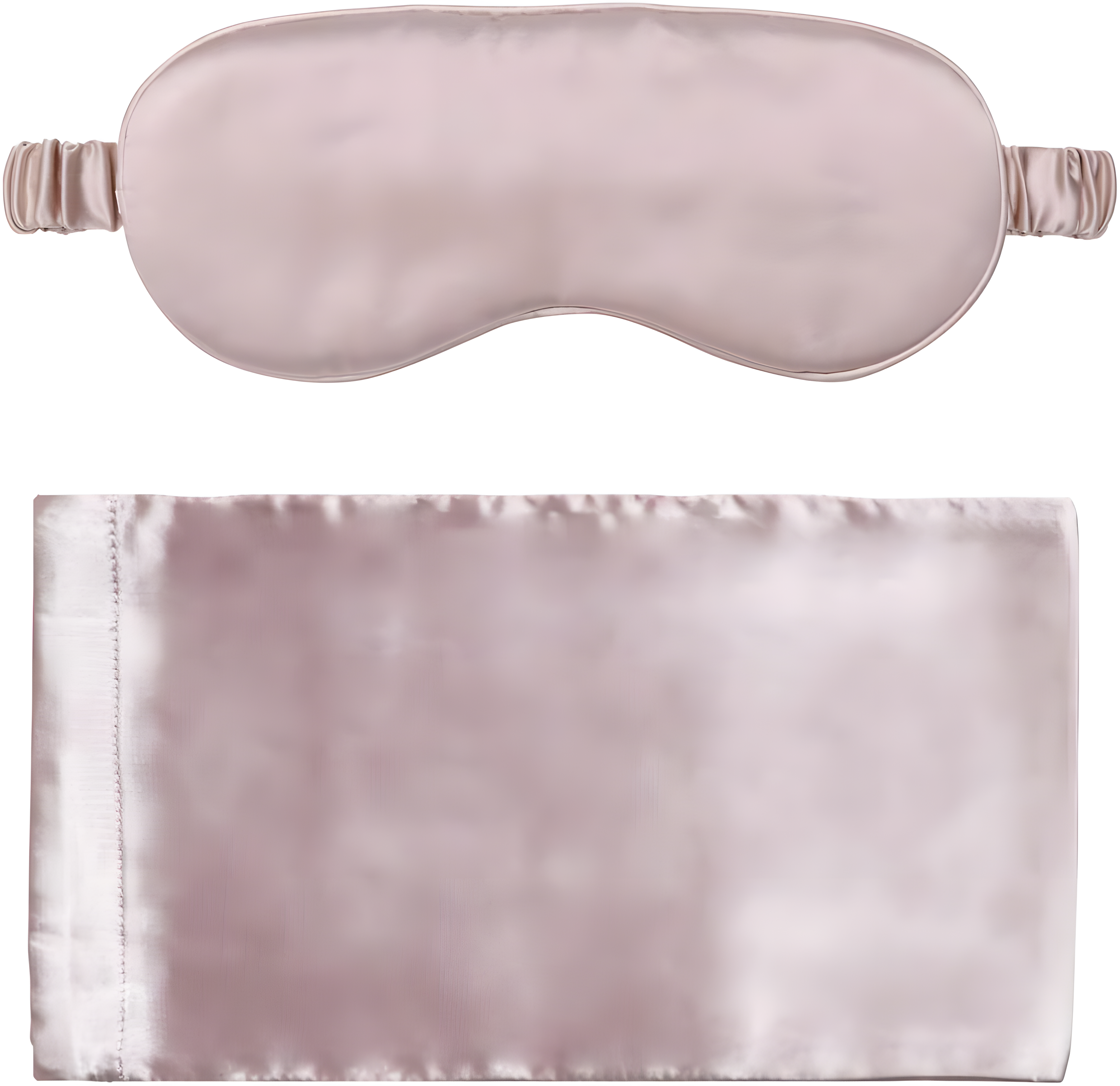 100% Mulberry Silk Sleep Mask & Hair Scrunchie Set