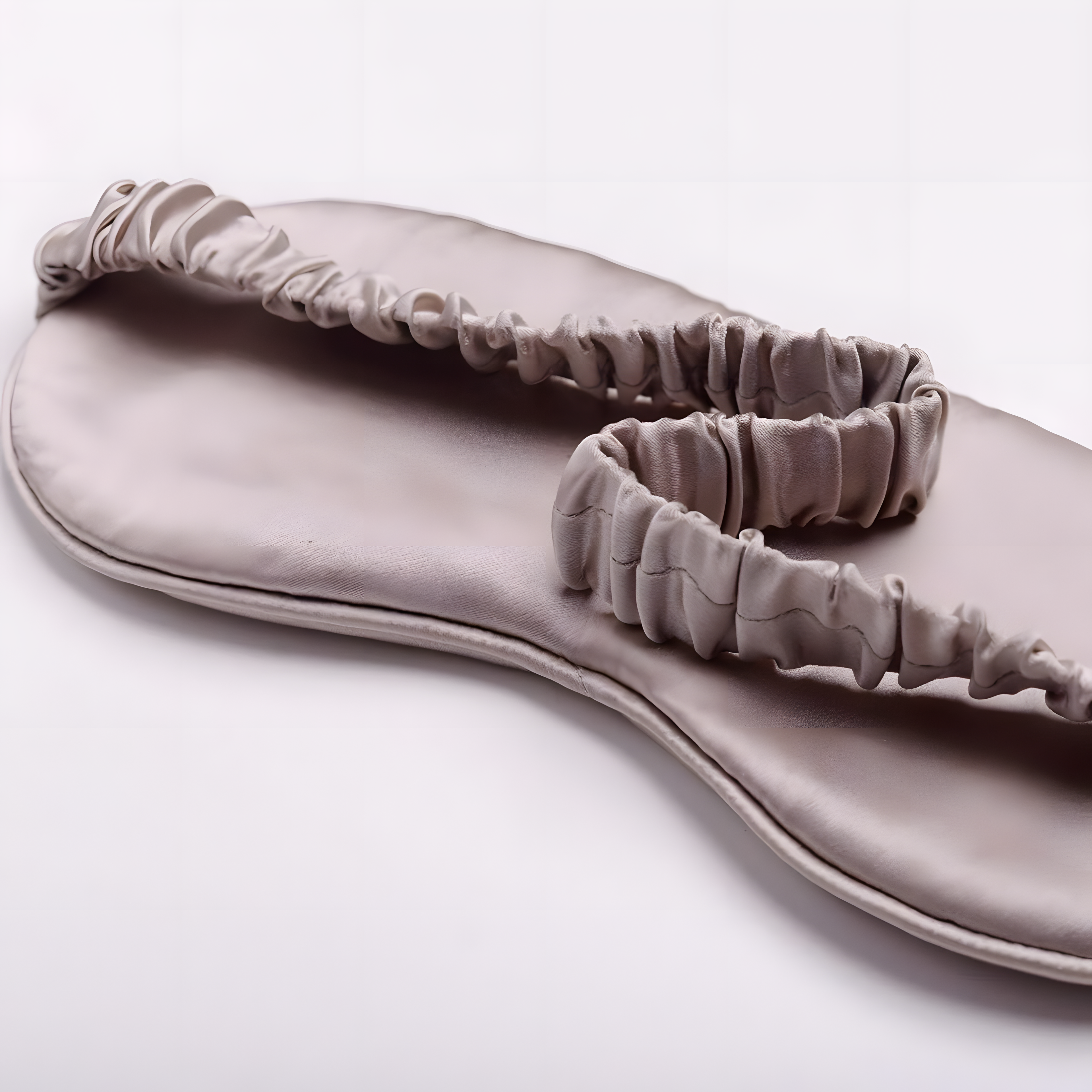 100% Mulberry Silk Sleep Mask & Hair Scrunchie Set