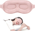 MZOO Luxury 3D Sleep Eye Mask for Side Sleepers – Zero Pressure Light-Blocking Night Blindfold