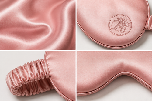 100% Mulberry Silk 19mm Sleep Mask – Luxury Light-Blocking Eye Cover