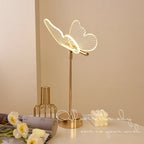 Butterfly LED Table Lamp Acrylic – 3-Color Dimmable USB
