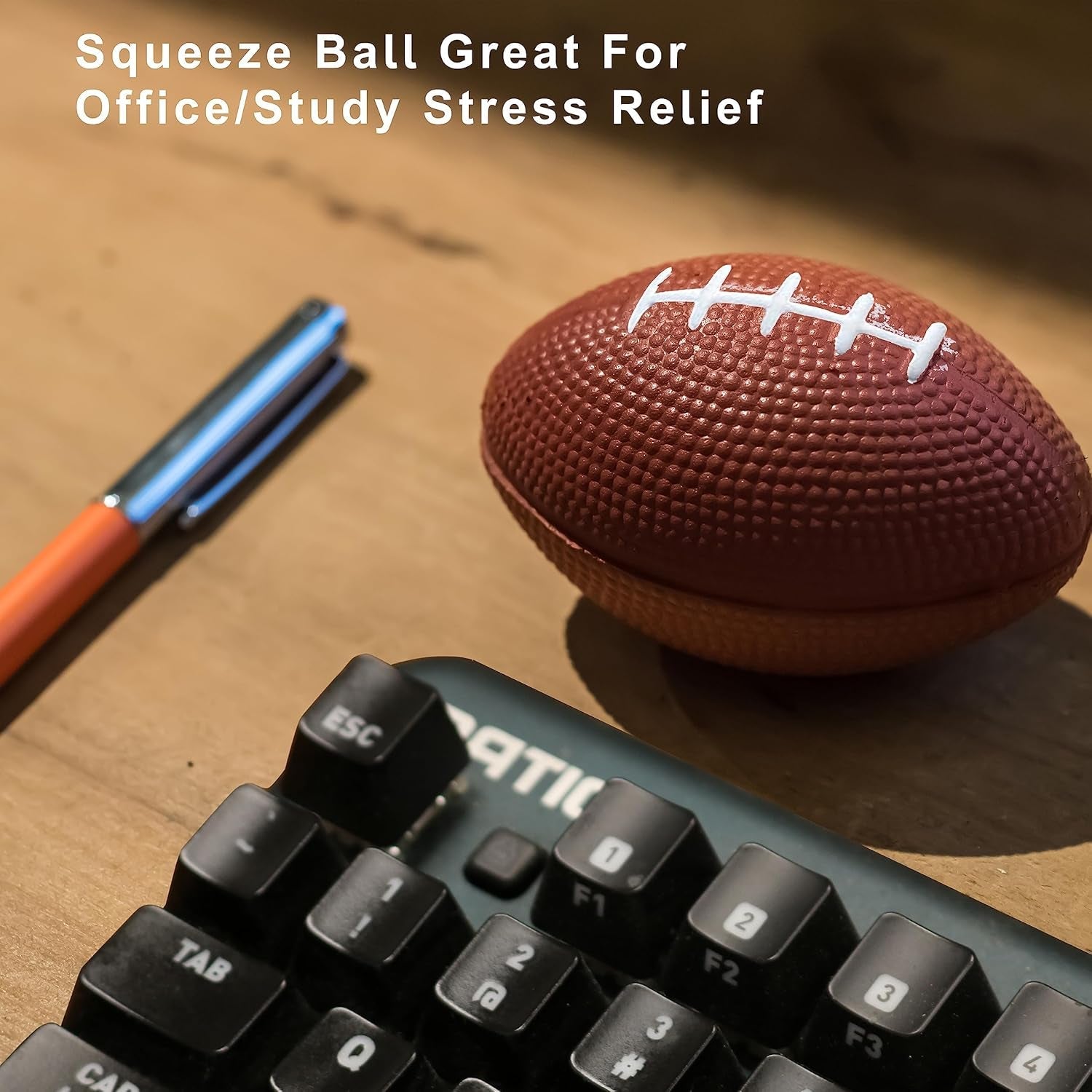 1 Dozen 4" Foam Mini Football Stress Balls – Game Day Party Favors