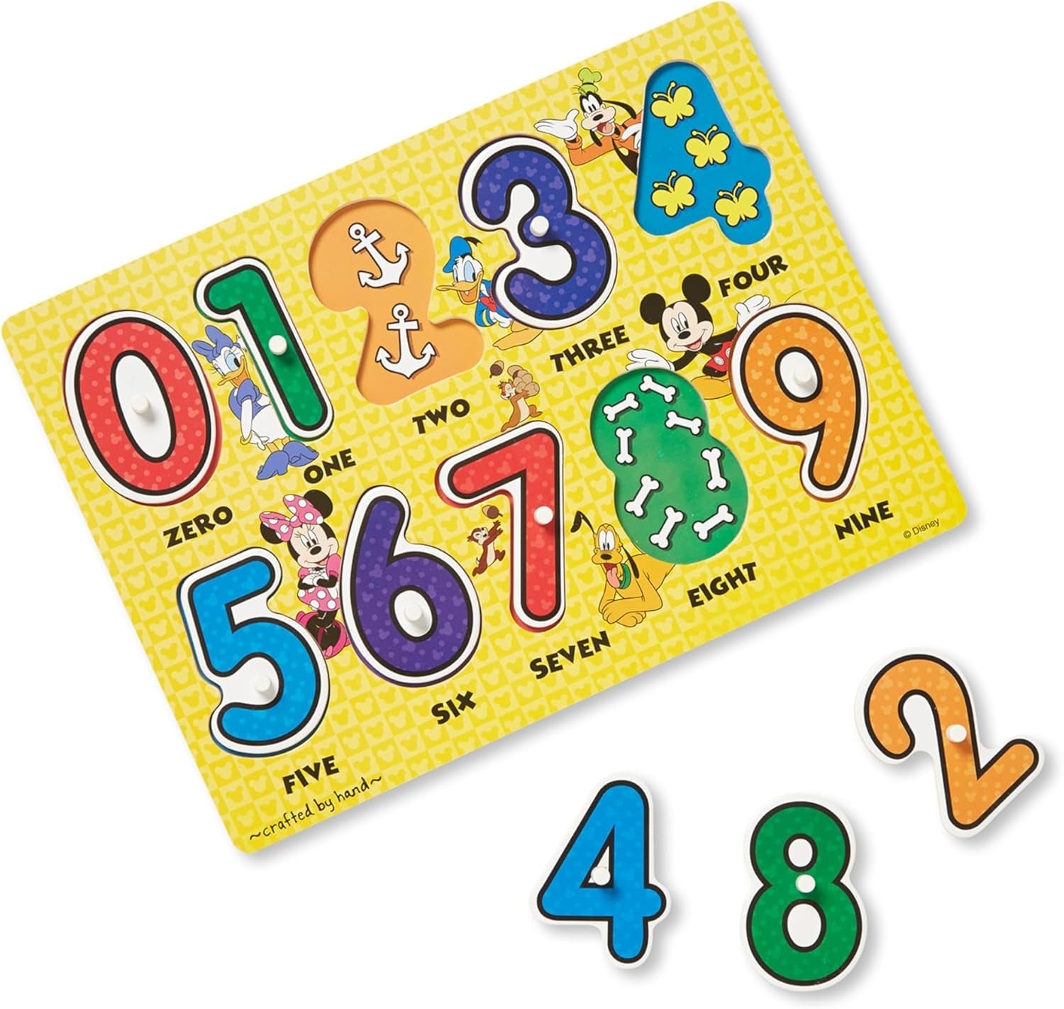 Wooden Peg Puzzle Set – Letters, Numbers, Shapes & Colors Learning Toys