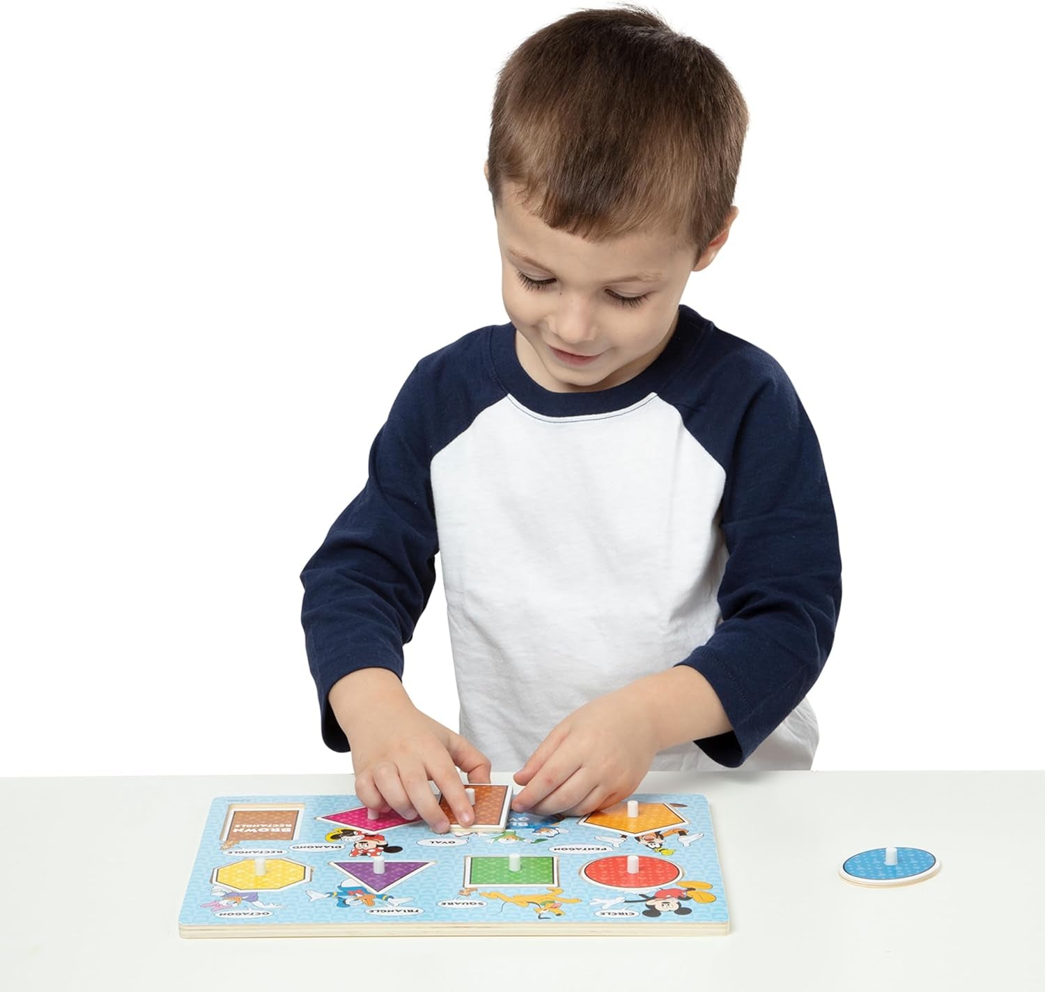 Wooden Peg Puzzle Set – Letters, Numbers, Shapes & Colors Learning Toys